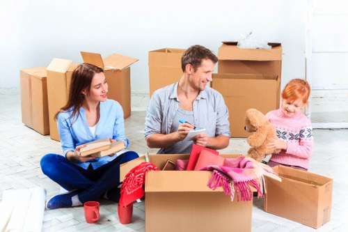 Image showing modern slavery prevention awareness in a business setting