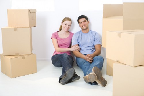 Man and van moving service in Battersea with local residential streets
