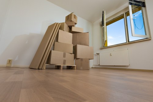 Business and home items stored safely in Battersea
