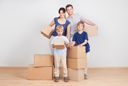 Clean and secure furniture storage space in Battersea